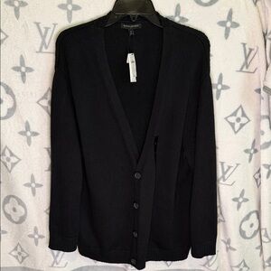 NWT Banana Republic Black Cardigan Sweater